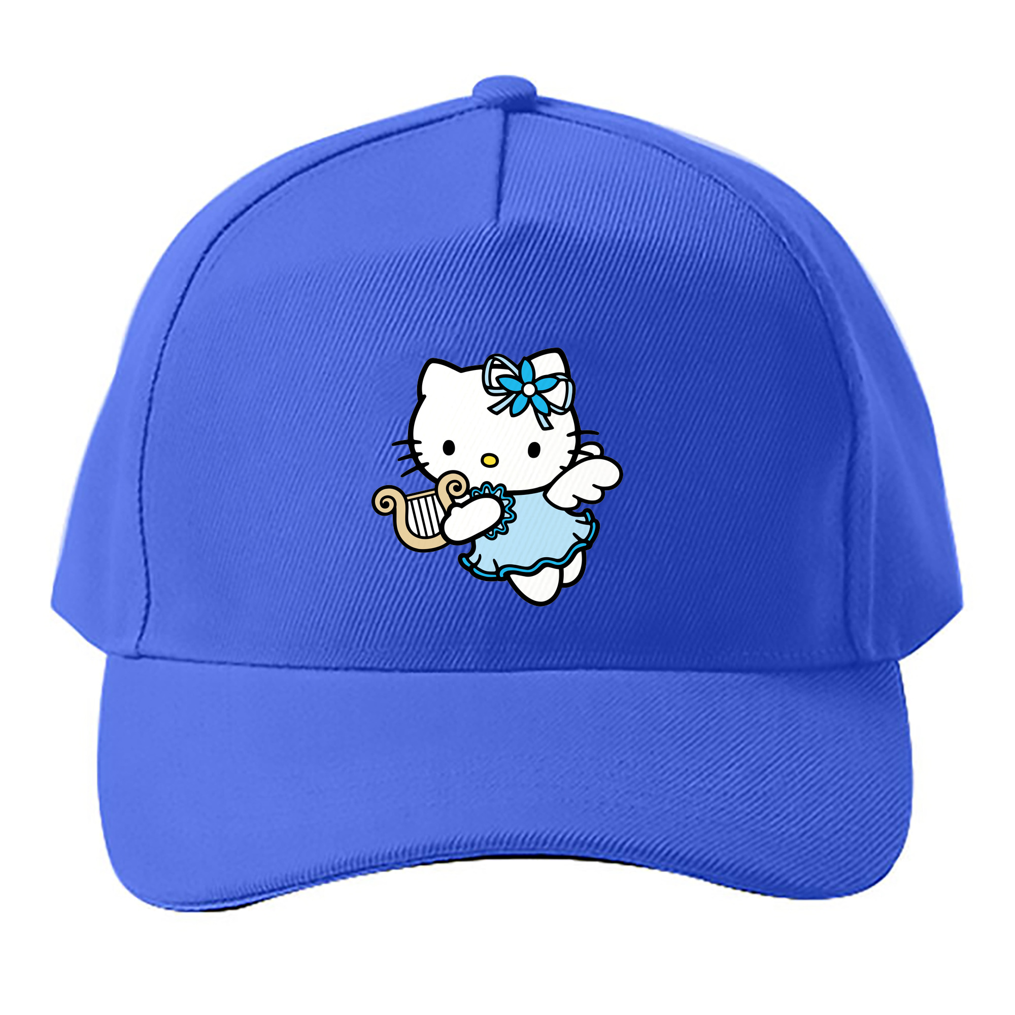 （画像用） Hello Kitty ハローキティ ベースボールキャップ 綿100％ 男女兼用 帽子 スポーツ